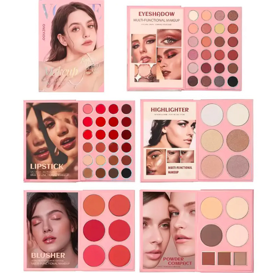 ONEYIOO Vogue 67 Color Eye & Face Palette Makeup Book AZ-213 Easy Beauty Nepal