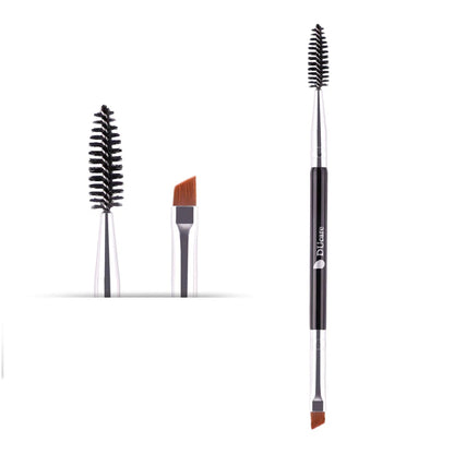 DUcare Eyebrow Brush Dual Ended Angled & Spoolie Brush Easy Beauty Nepal