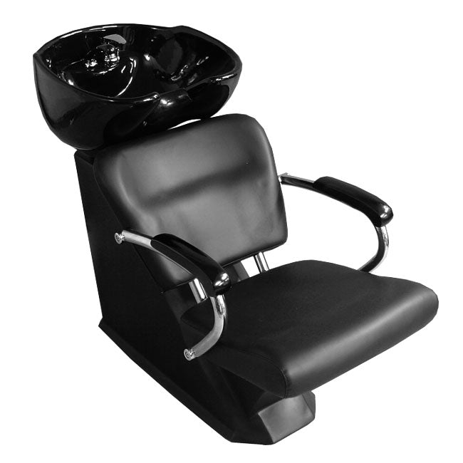 Sidhi Shampoo Station Black Hair Salon Chairs With Basin Mask Queen Nepal