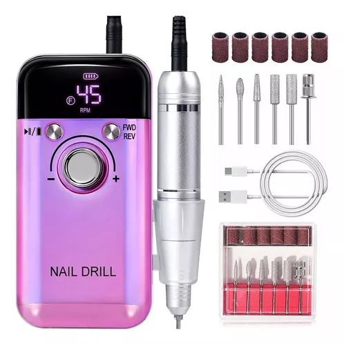Professional Edition Nail Drill Machine 45000 RPM Mask Queen Nepal