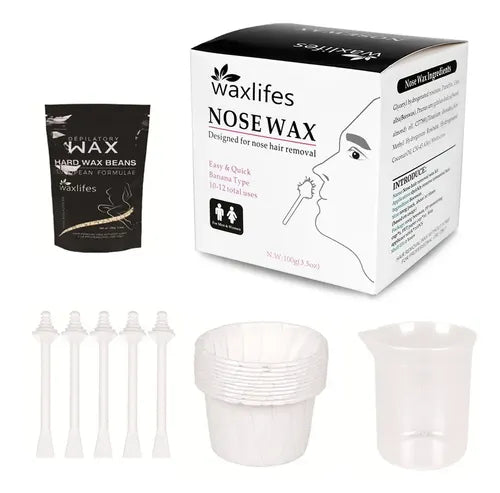 Nose Hair Removal Wax Kit Painless Nasal Waxing Remover Mask Queen Nepal