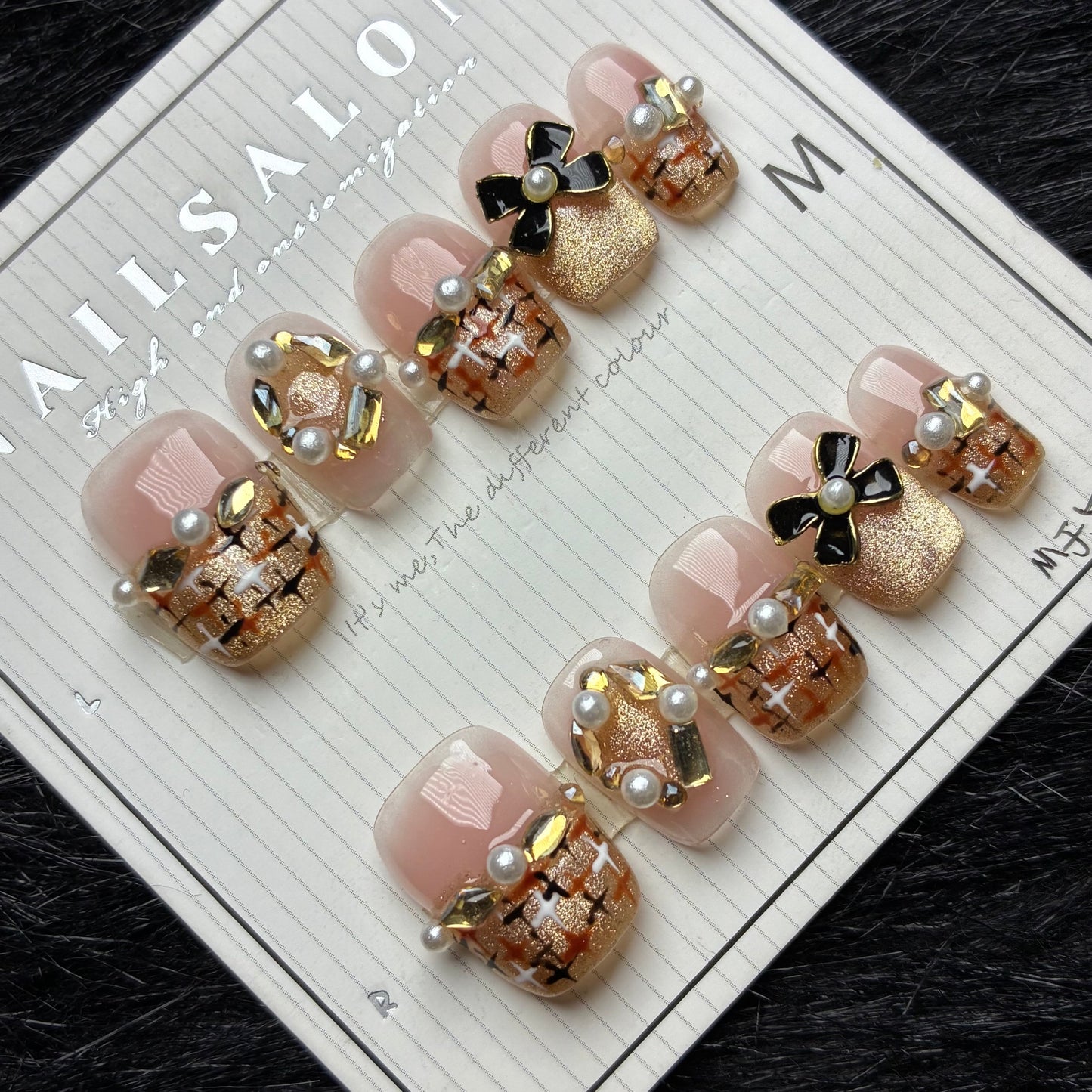 Press On Nails 10Pcs Code-Number (2000+) Easy Beauty Nepal