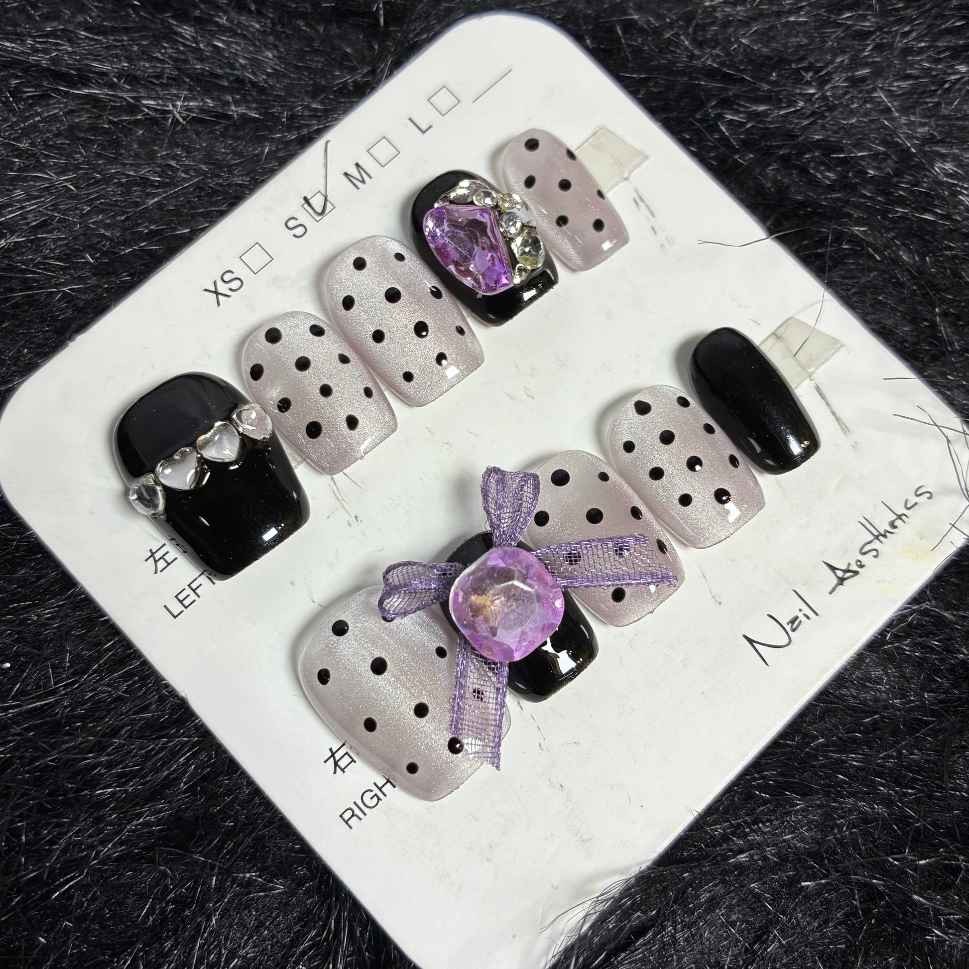 Press On Nails 10Pcs Code-BF (020+) Easy Beauty Nepal