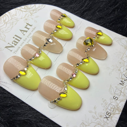 Press On Nails 10Pcs Code-MT Easy Beauty Nepal