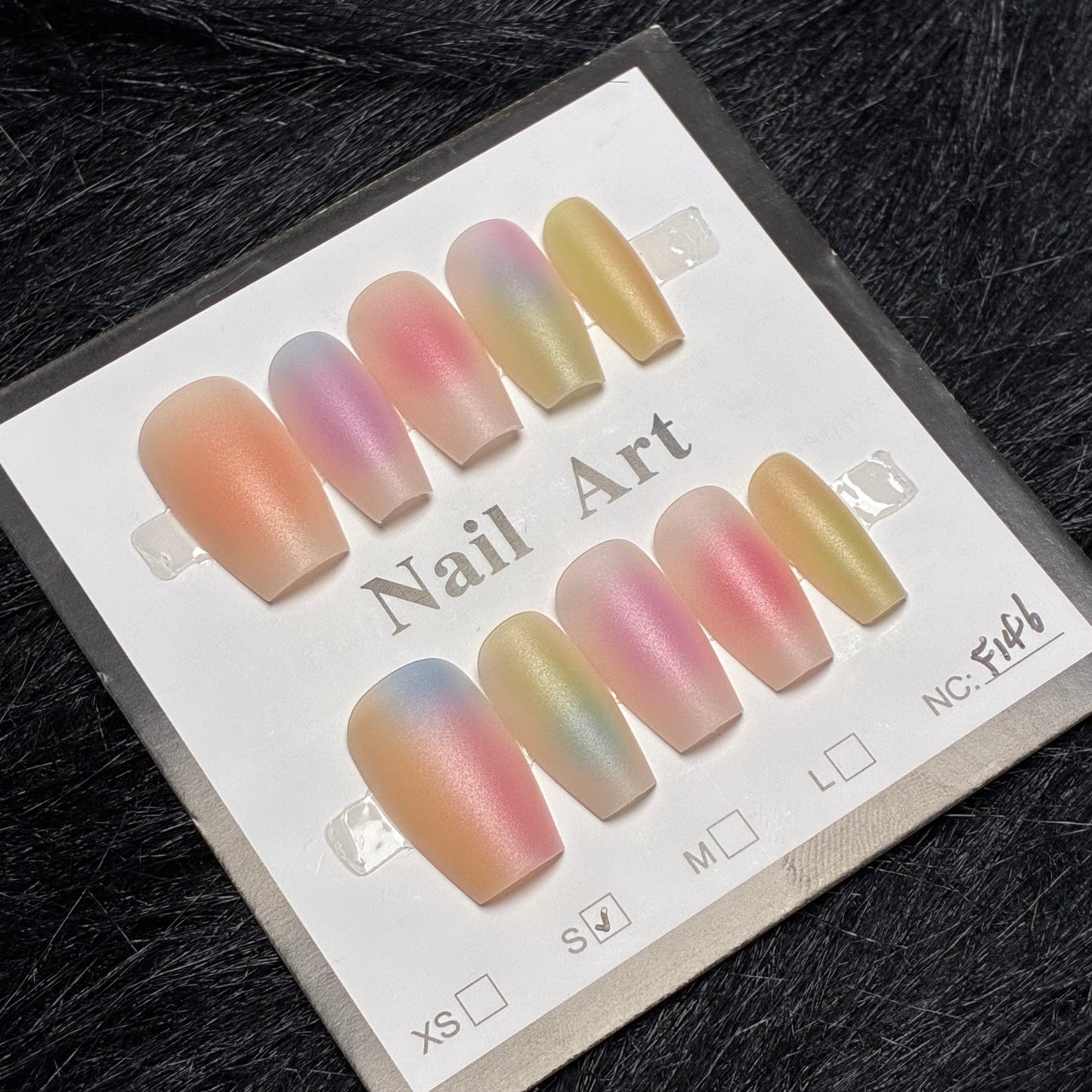 Press On Nails 10Pcs Code-F (100+) Easy Beauty Nepal