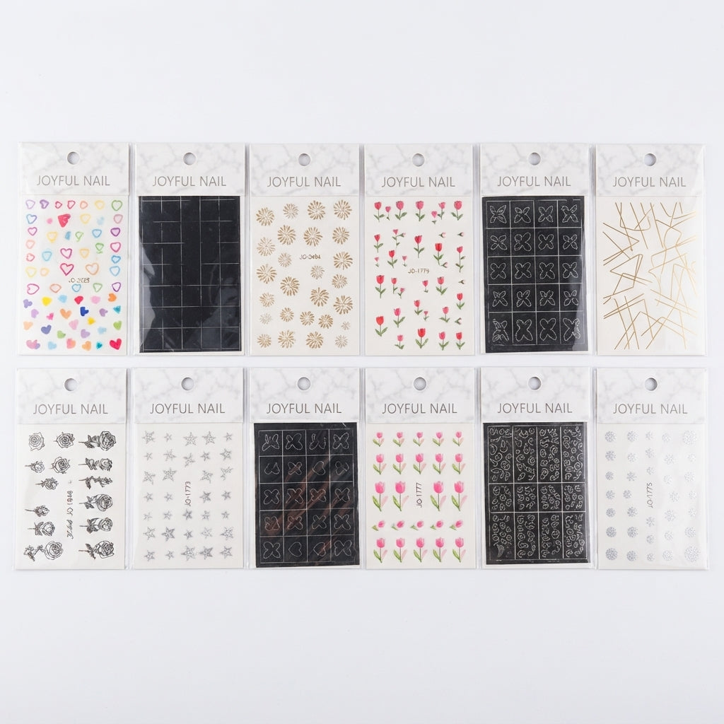 Nail Art Sticker Random 5pcs Packet Mask Queen Nepal