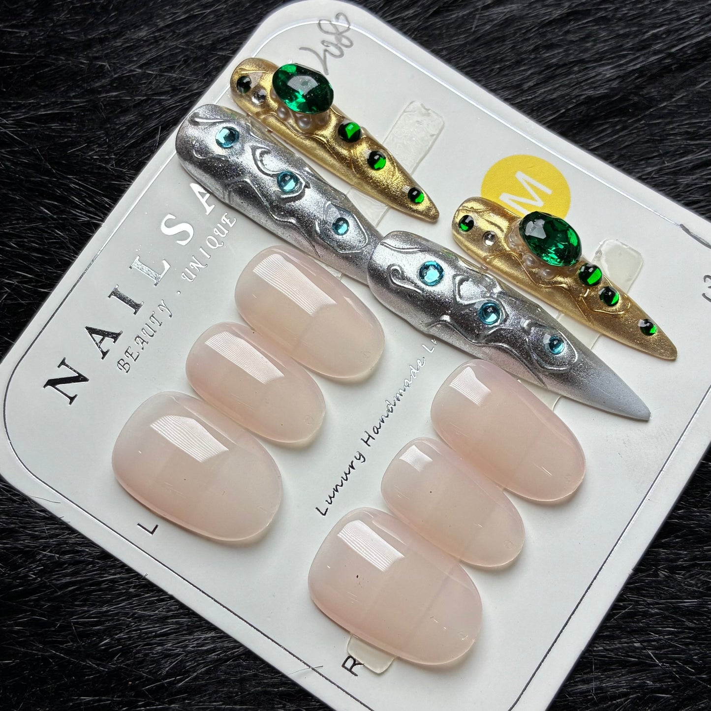 Press On Nails 10Pcs Code-Number (2000+) Easy Beauty Nepal