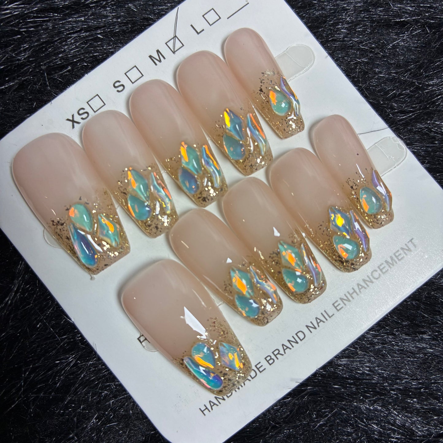 Press On Nails 10Pcs Code-L (090+) Easy Beauty Nepal