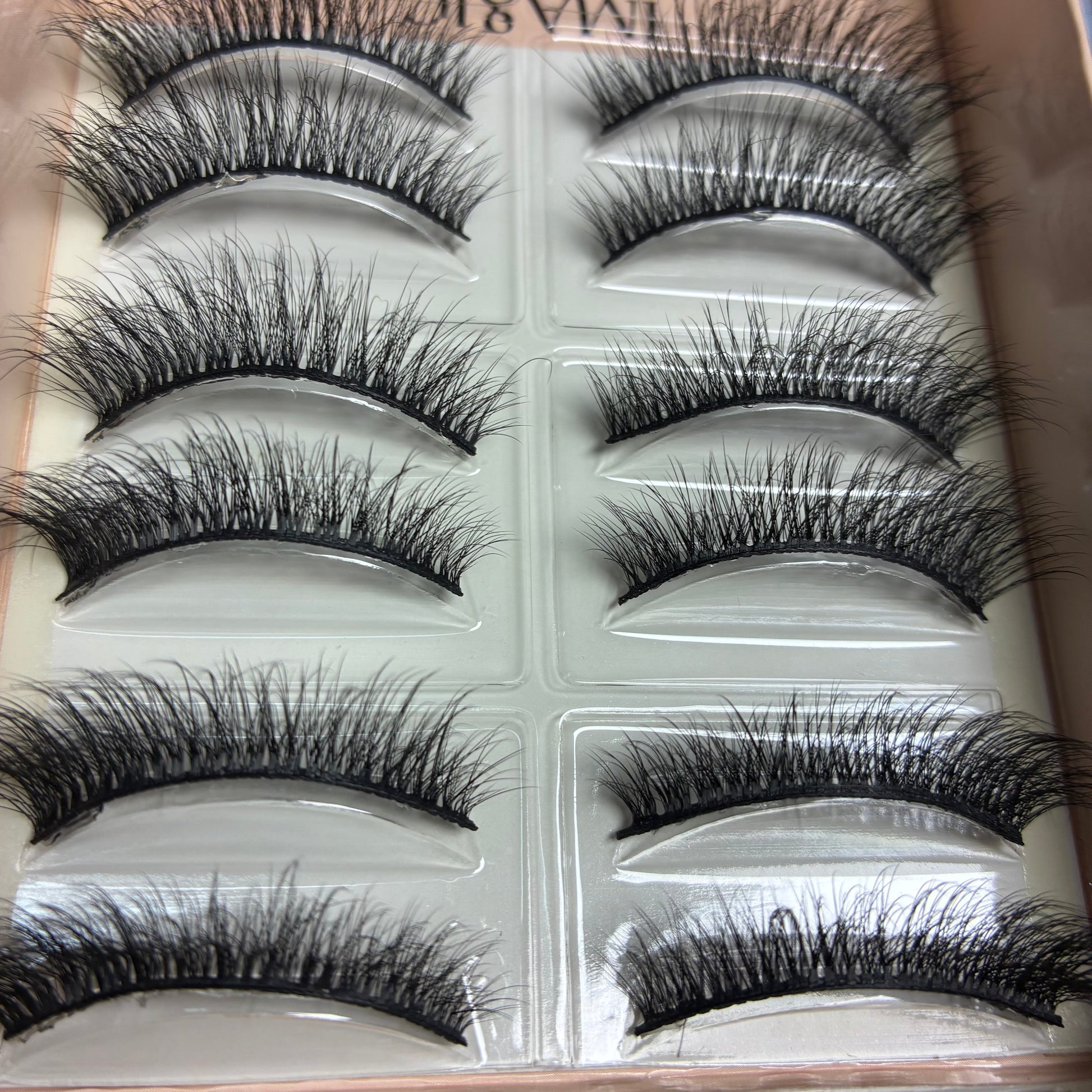 IMAGIC Professional Cosmetics Handmade 3D False Eyelashes Kit Easy Beauty Nepal