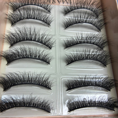 IMAGIC Professional Cosmetics Handmade 3D False Eyelashes Kit Easy Beauty Nepal