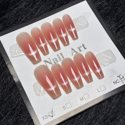 Press On Nails 10Pcs Code-F (100+) Easy Beauty Nepal