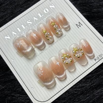 Press On Nails 10Pcs Code-Number (1000+) Easy Beauty Nepal