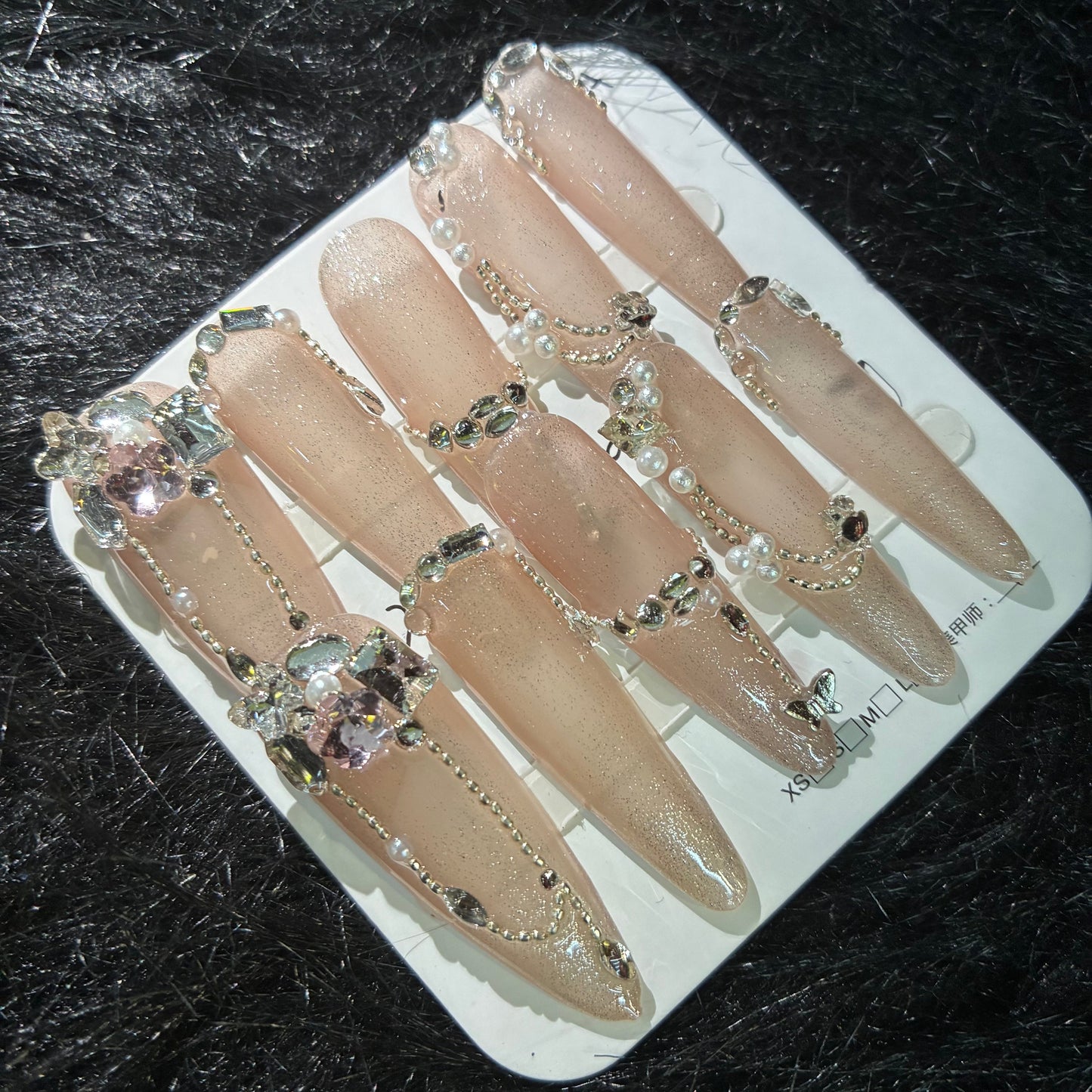 Press On Nails 10Pcs Code-L (030+) Easy Beauty Nepal
