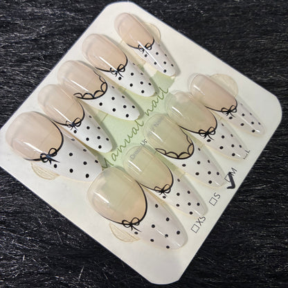 Press On Nails 10Pcs Code-EB Easy Beauty Nepal