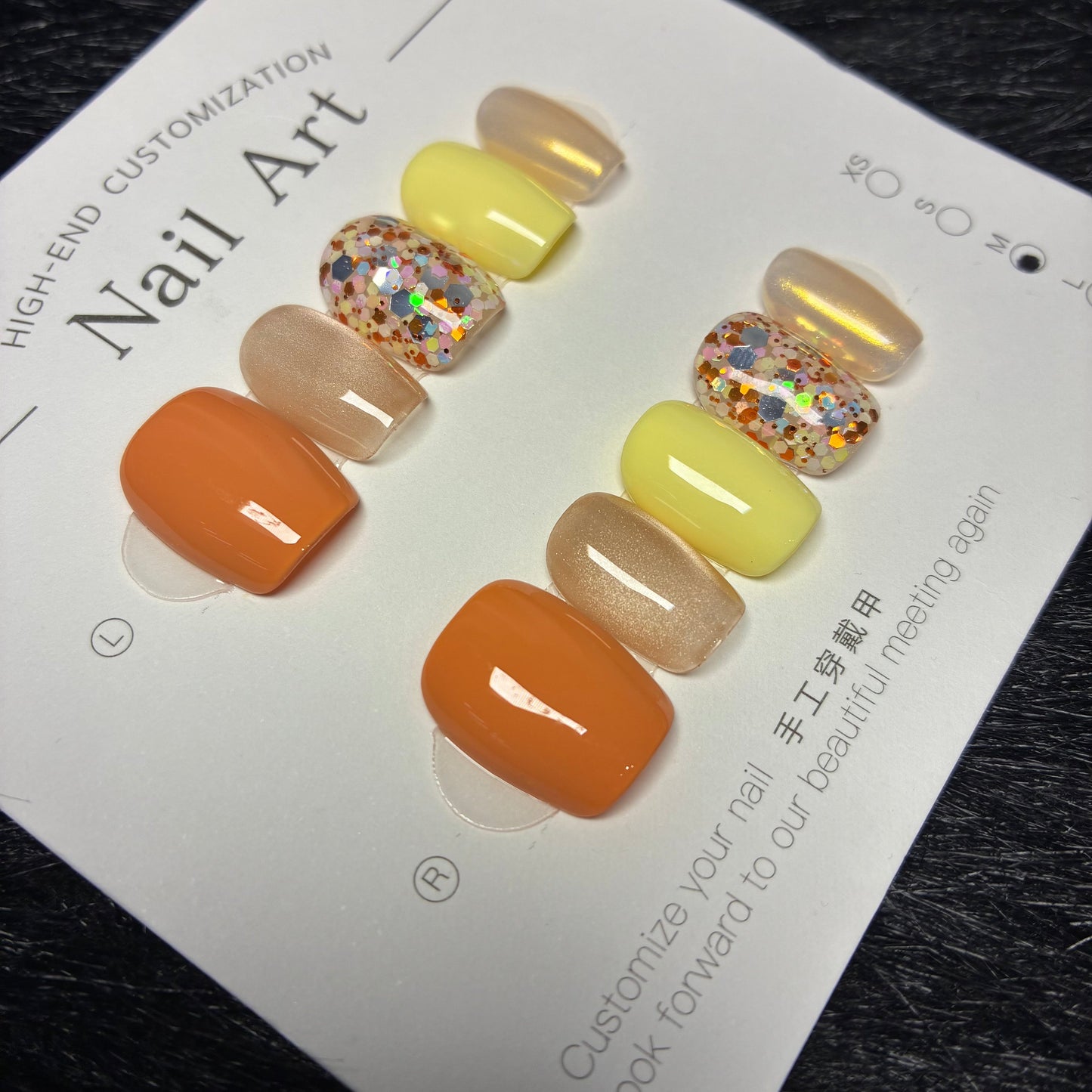 Press On Nails 10Pcs Code-SM Easy Beauty Nepal