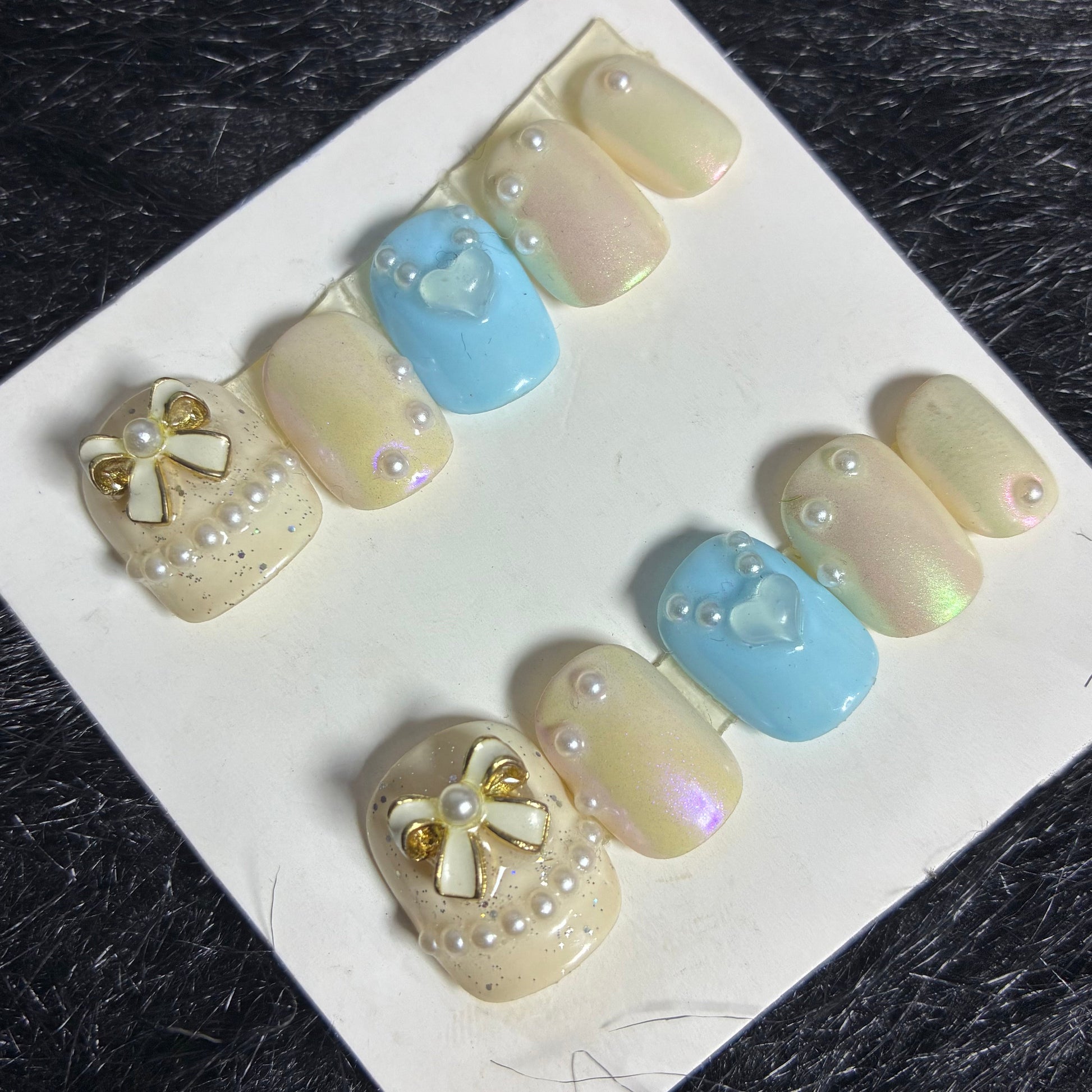 Press On Nails 10Pcs Code-S Easy Beauty Nepal