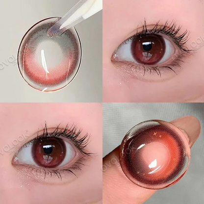 OVOLOOK GRUMPY RED E194-6 CONTACT LENS Mask Queen Nepal