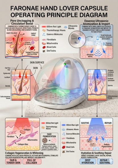 Faronae Hand Lover Anion Capsule (Luxury Hand Spa Machine) Mask Queen Nepal