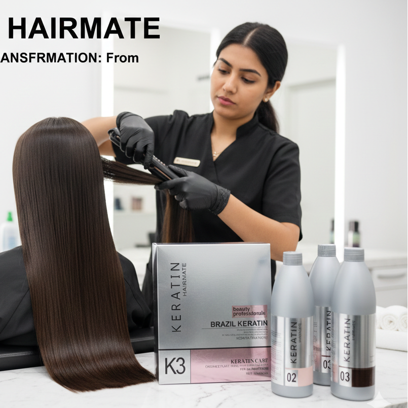 K3 Brazilian Keratin Set (1000ml*3) Mask Queen Nepal