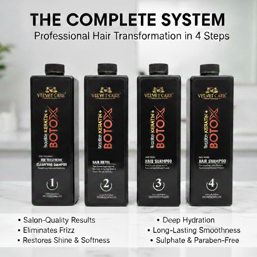 VELVET CARE Keratin + Botox Set Mask Queen Nepal