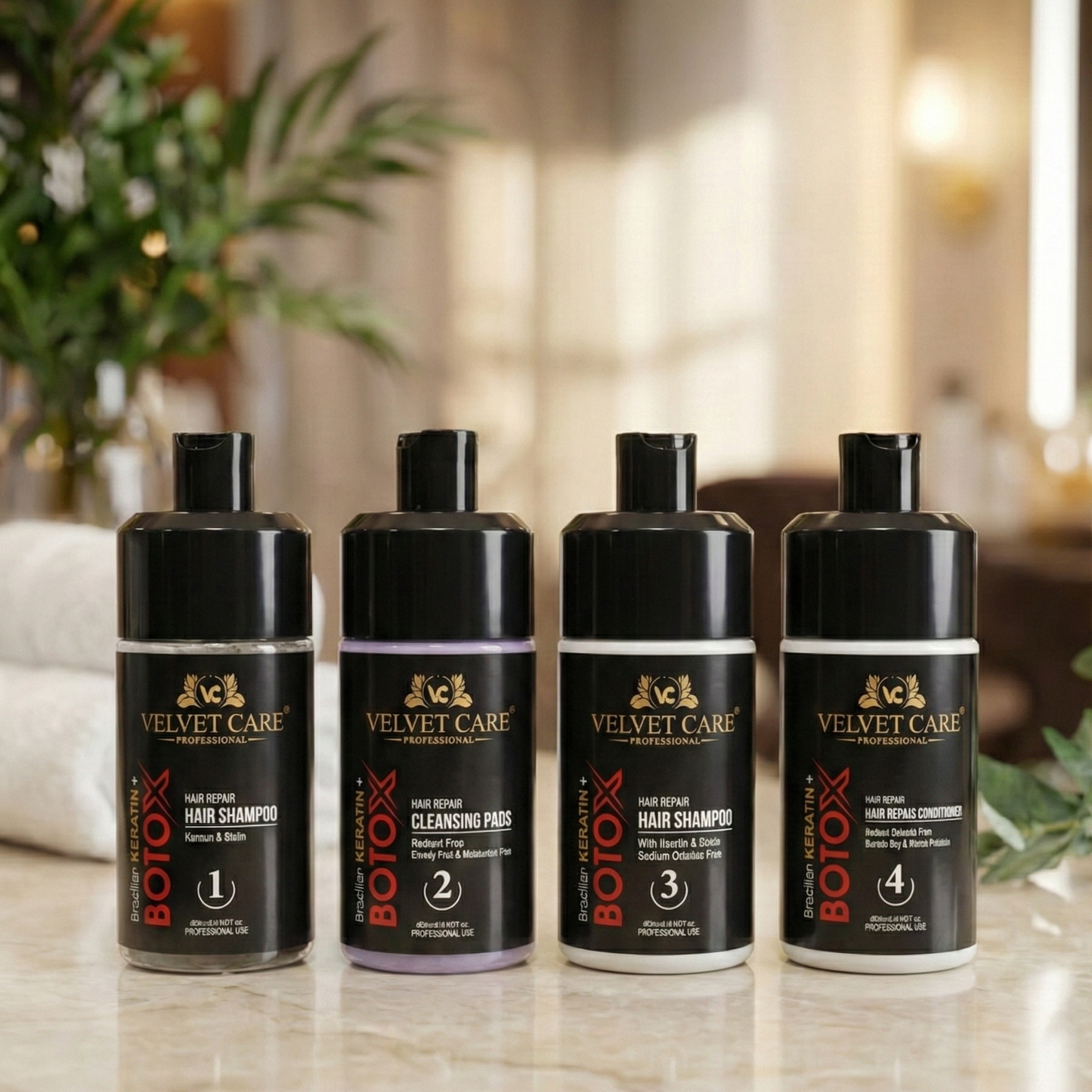 VELVET CARE Keratin + Botox Set Mask Queen Nepal