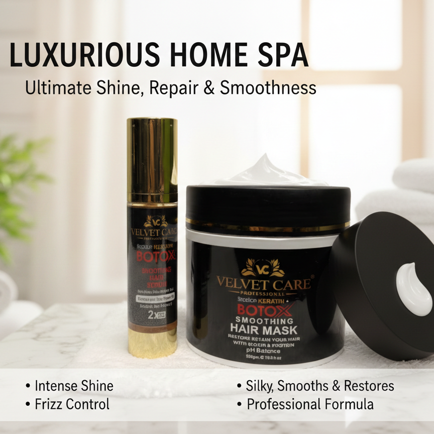 VELVET CARE Keratin + Botox Set Mask Queen Nepal