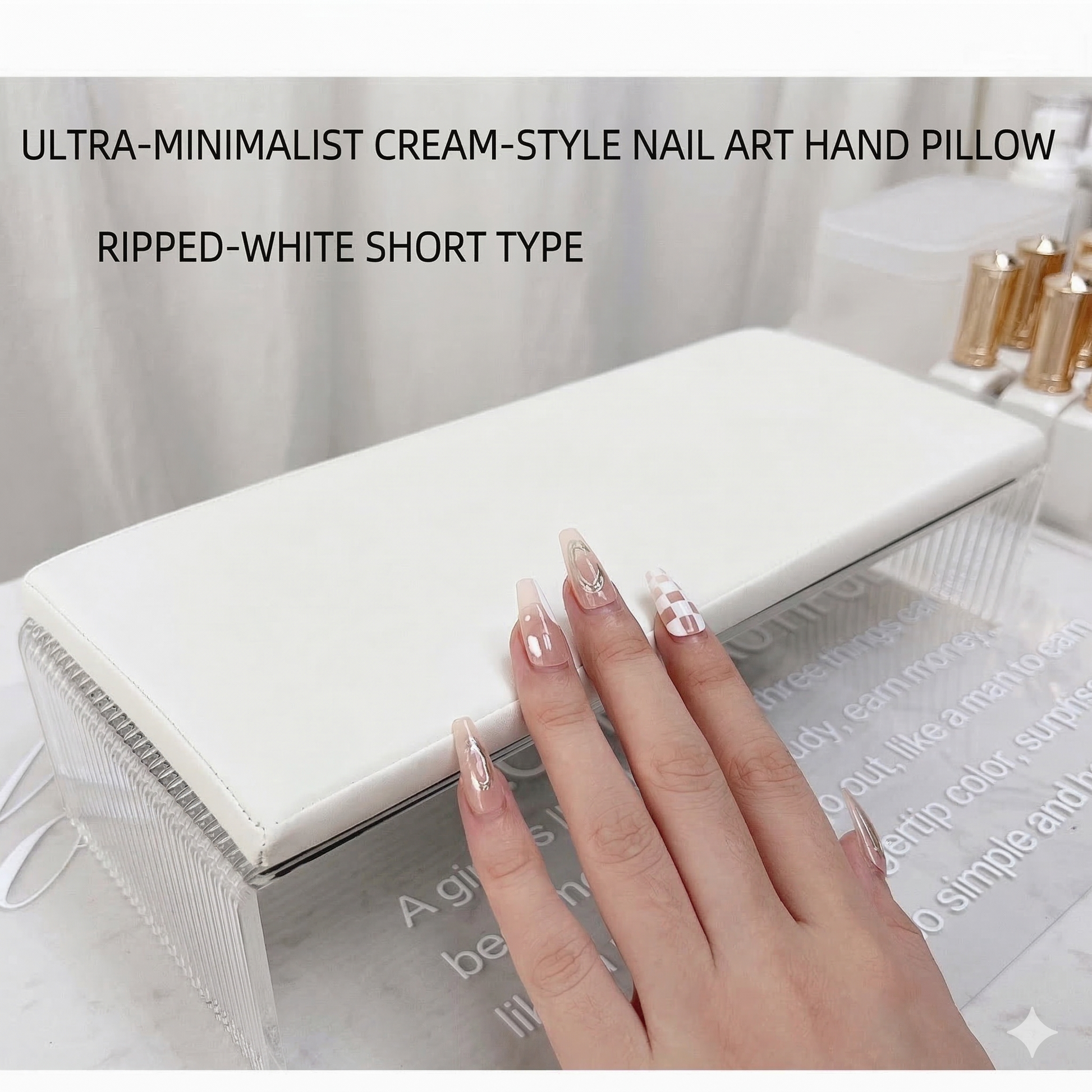 Acrylic Nail Arm Rest & Hand Cushion Mask Queen Nepal