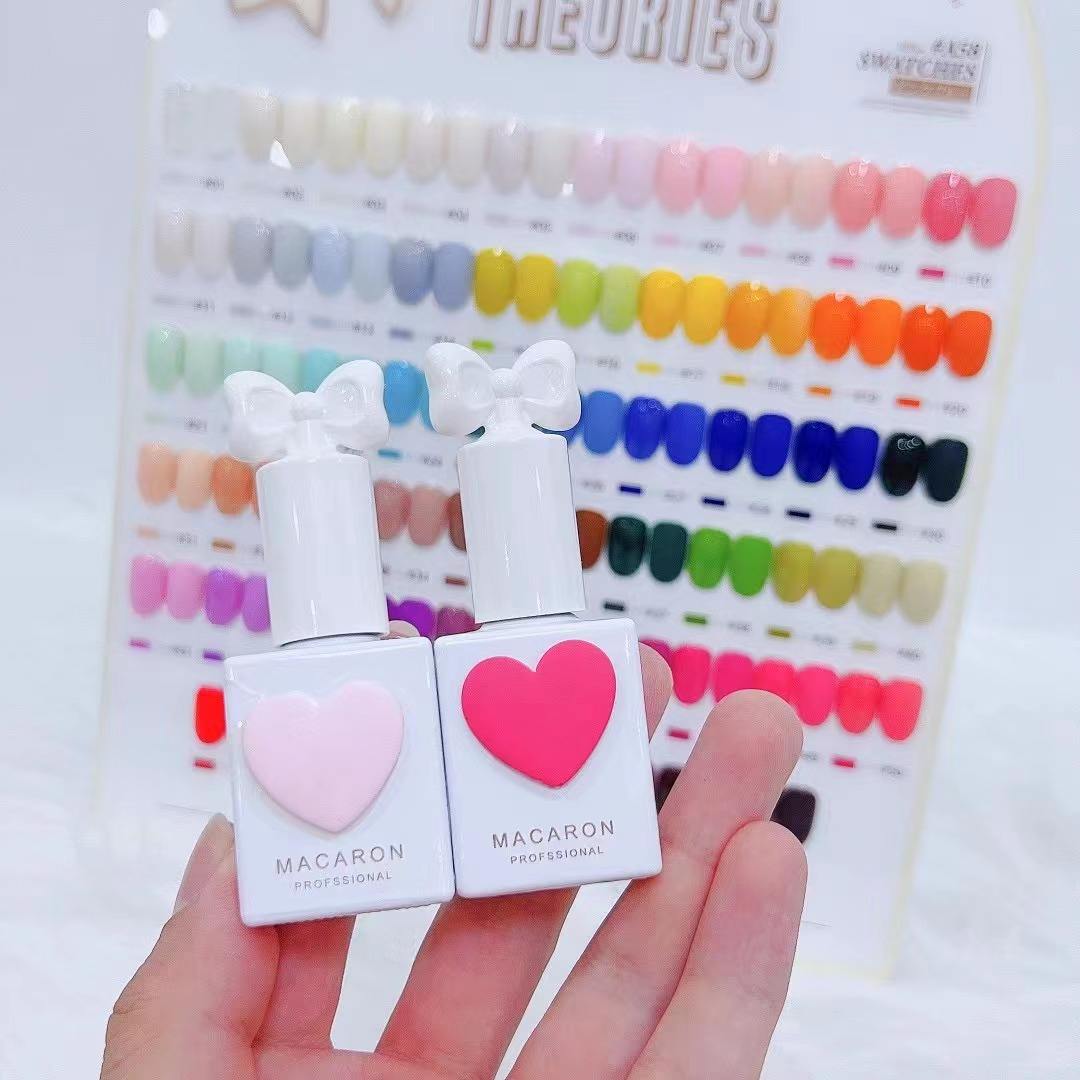 MACARON Sweetheart Color Gel Nail Polish 58 Color Series Mask Queen Nepal