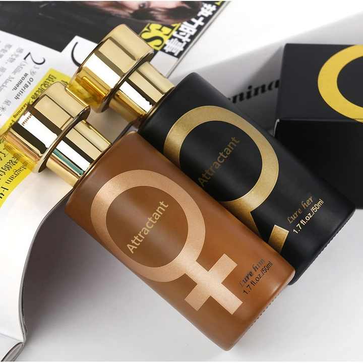 Attractant Lure Her & Lure Him 50ml & 5ml Unisex Perfume Easy Beauty Nepal