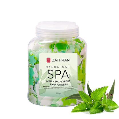 Bathrani Spa Leaf Shape Aroma Bath Soap Paper Scented With Essential Oil Mask Queen Nepal