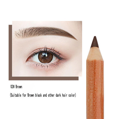 Double Head Embroidered Eyebrow Pencil Waterproof Sweat Resistant No Blooming Double Eyebrow Pencil Mask Queen Nepal