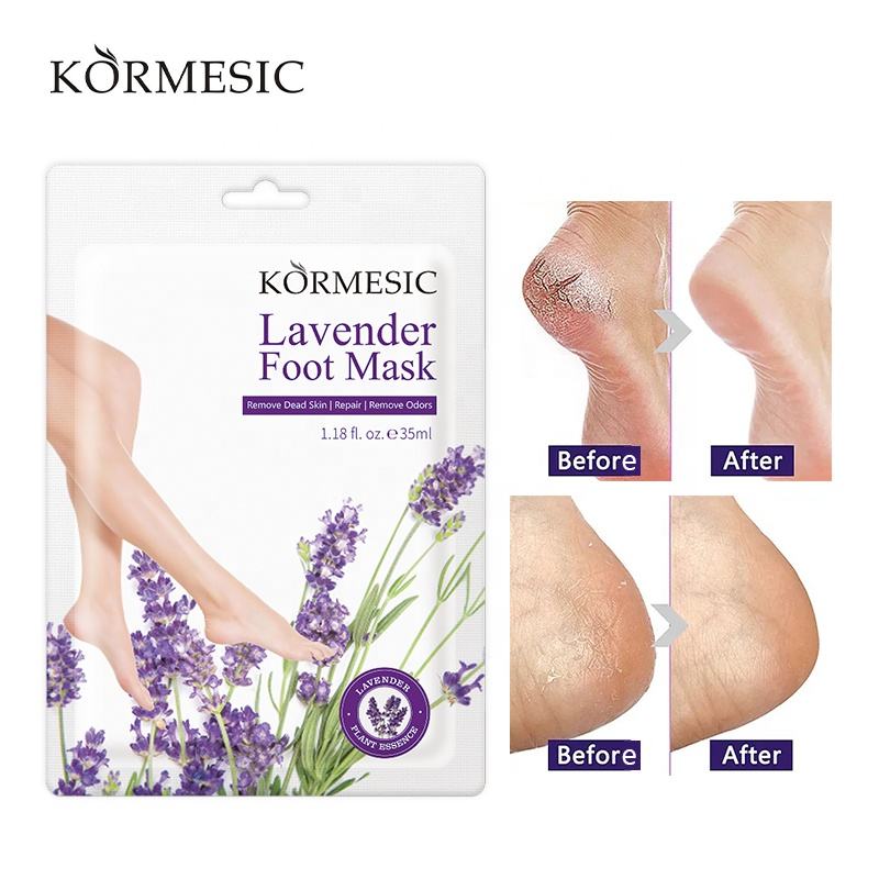 KORMESIC Lavender Plant Essence Foot Mask Easy Beauty Nepal