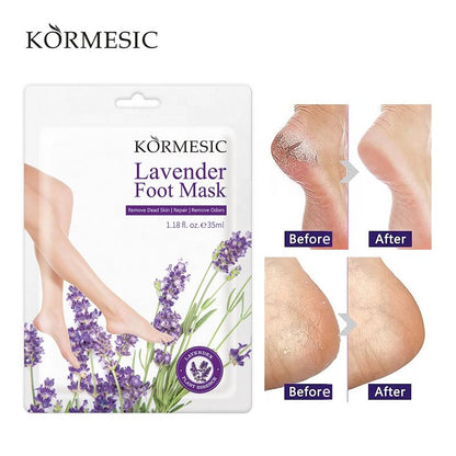 KORMESIC Lavender Plant Essence Foot Mask Easy Beauty Nepal