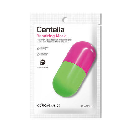 KORMESIC Moisturizing Centella Repairing Brightening Hydrating Face Sheet Mask Easy Beauty Nepal