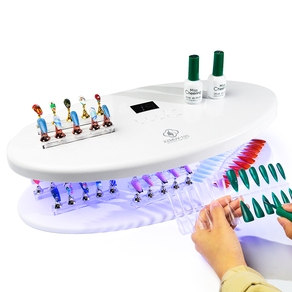 XZMUV-105 Rechargeable UV Nail Lamp 256W Mask Queen Nepal