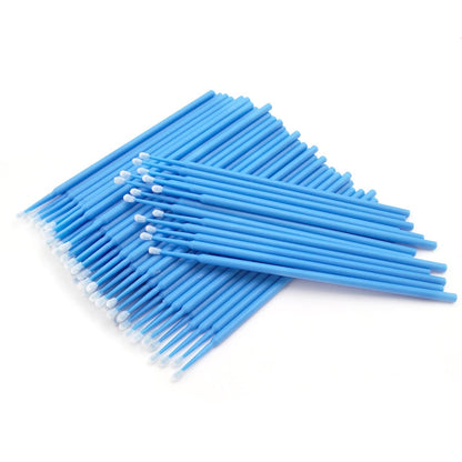 100PCS Disposable Cotton Swab  Eyelash Buds Mask Queen Nepal