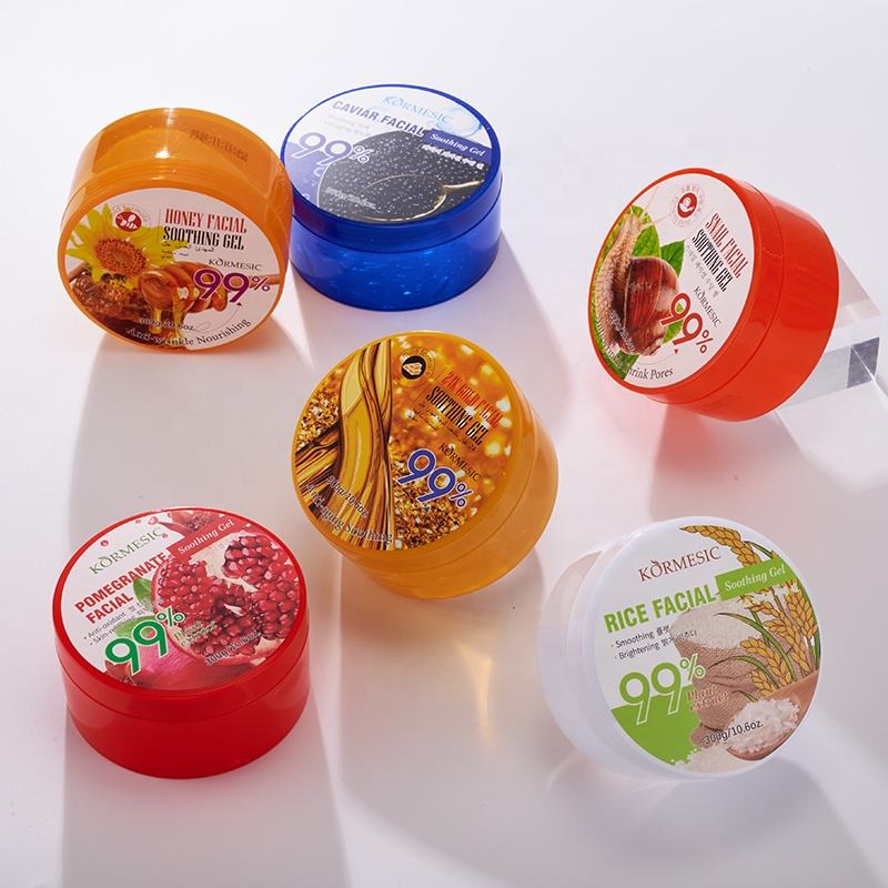 KORMESIC Rice Facial Soothing Gel 300g Smoothing Deep Moisturizing Honey Gel Easy Beauty Nepal