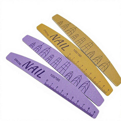 Washable Nail File 100/180 Grit Double-Sided Sanding Filer Mask Queen Nepal
