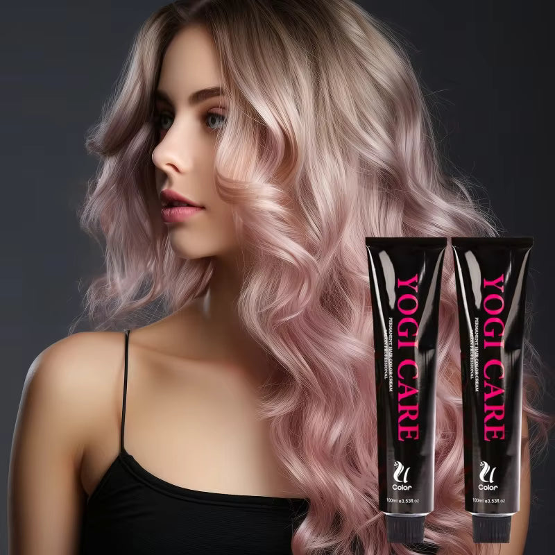 Yogi Care Professional Hair Dye Color Tube 100ml Mask Queen Nepal