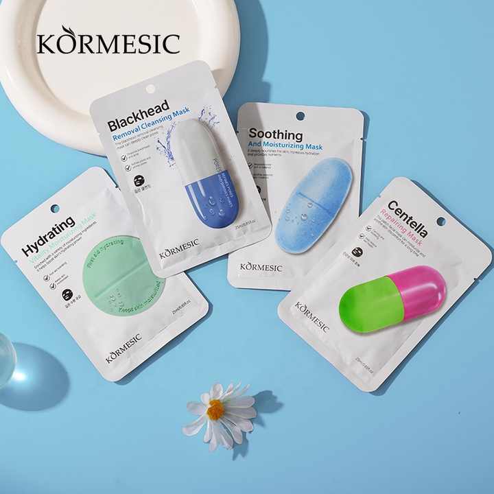 KORMESIC Moisturizing Centella Repairing Brightening Hydrating Face Sheet Mask Easy Beauty Nepal
