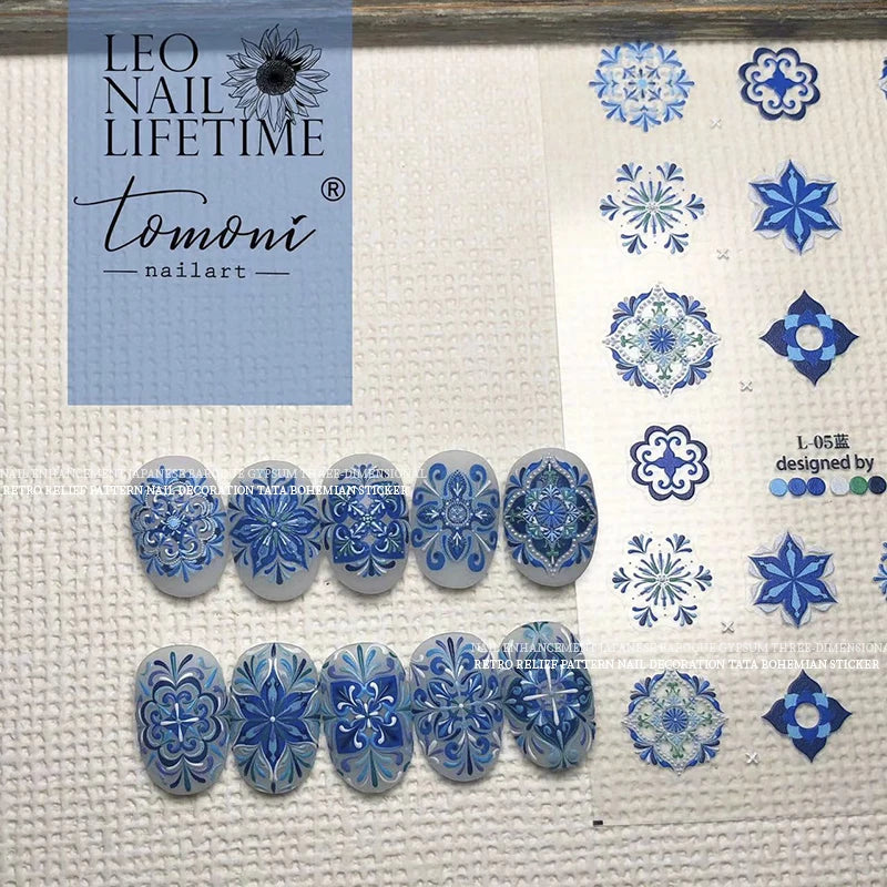 Rontimei Nail Art Sticker Code-Leo Mask Queen Nepal