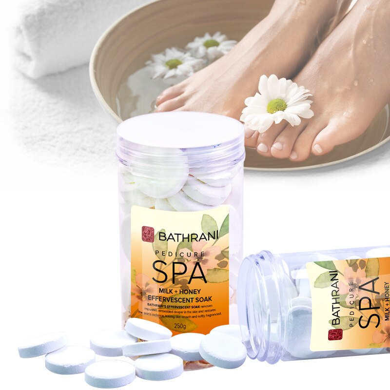 BATHRANI Pedicure Manicure Soak Tablet, Nail Manicure SPA Mask Queen Nepal