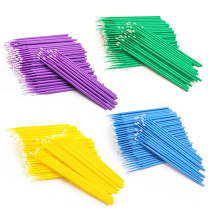 100PCS Disposable Cotton Swab  Eyelash Buds Mask Queen Nepal