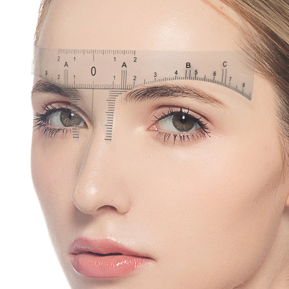 Reusable Eyebrow Mapping Ruler Mask Queen Nepal