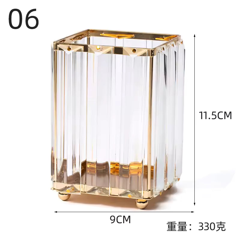Crystal Brush Holder Storage Cubes For Organizing Mask Queen Nepal