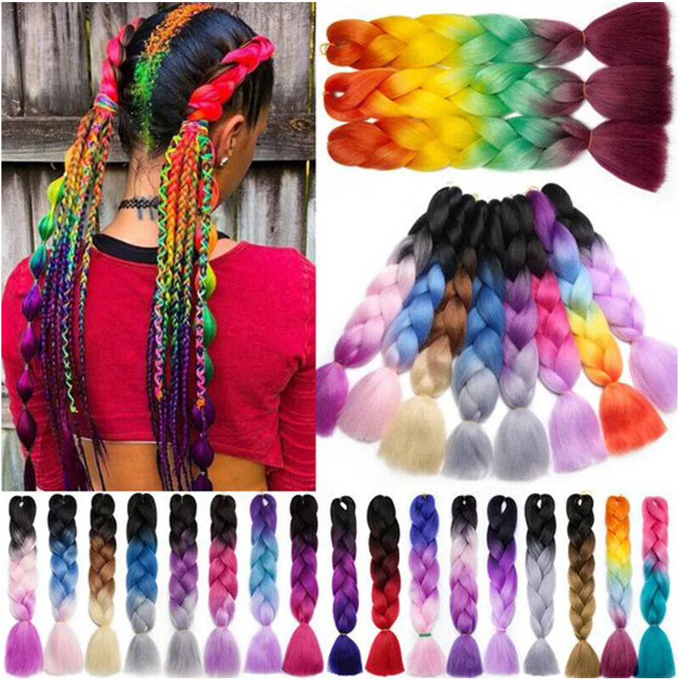 Jumbo Braids Synthetic Hair Extensions Mask Queen Nepal