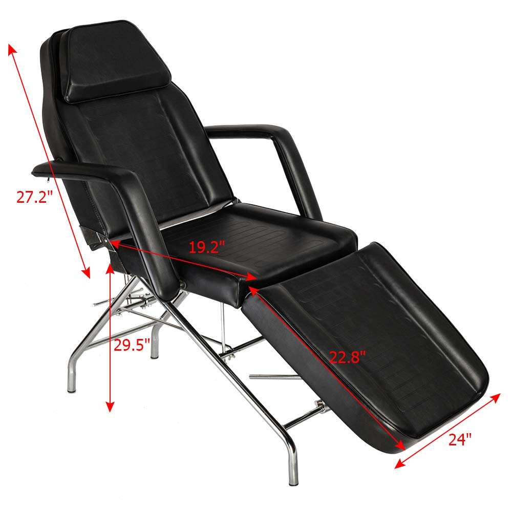 Adjustable Massage Table Facial Bed with Removable Armrest Portable Beauty chair Mask Queen Nepal