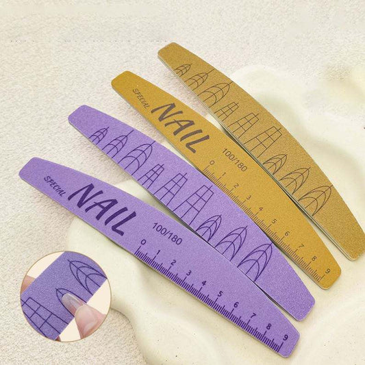 Washable Nail File 100/180 Grit Double-Sided Sanding Filer Mask Queen Nepal