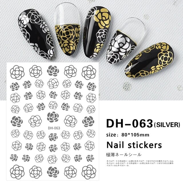 DH Nail Art Stickers Mask Queen Nepal