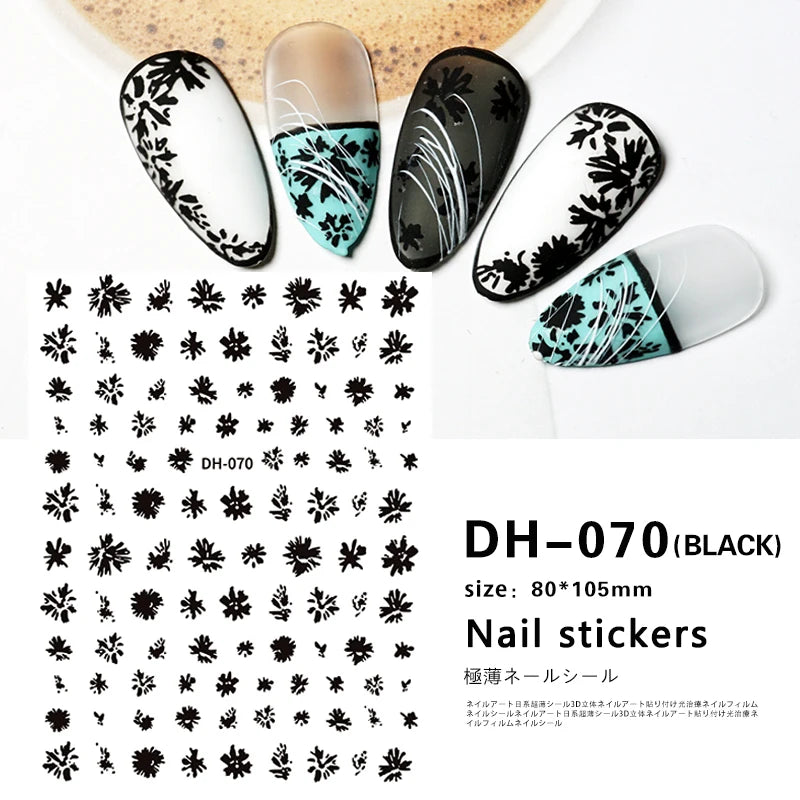 DH Nail Art Stickers Mask Queen Nepal